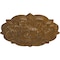 Ekena Millwork Deria Ceiling Medallion (Fits Canopies up to 6"), 20 1/4"OD x 1 1/2"P, Smokey Topaz Crackle CM20DRSTC - alternate 4